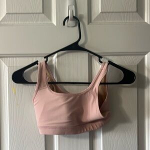 Girls pink old navy sports bra
